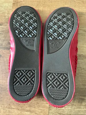 Converse Dainty Mary Jane Breezy Knit Flats Shoes/ Red NWOT~9 thumbnail 3