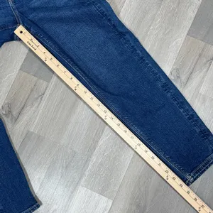 American Eagle Mom Jeans Women 2 Short Blue Tapered Leg High Rise Stretch Y2K‎ thumbnail 15
