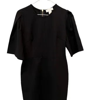 RACHEL PARCELL Flutter Sleeve Ponte Dress (M) thumbnail 4