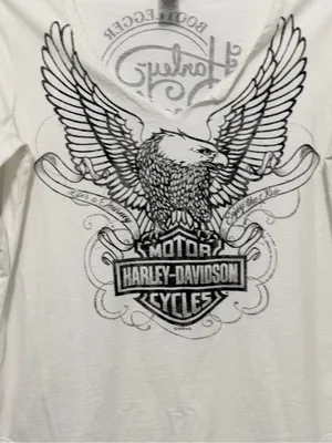 Harley-Davidson white graphic tee Bootlegger Knoxville Tennessee XL thumbnail 12