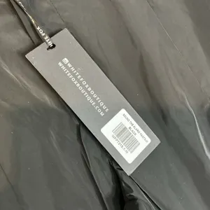 White Fox Boutique Jet Black Utility Pants A0272 thumbnail 5