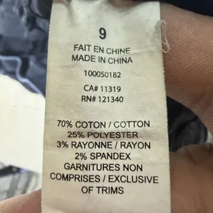 Garage Womens Size 9 Black Skinny Jeans Stretch Denim Dark Wash Casual thumbnail 10