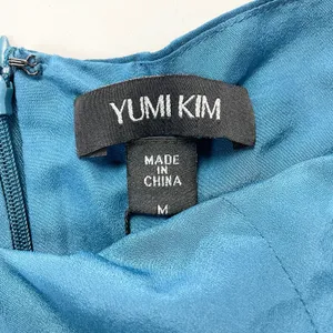 NEW Yumi Kim Womens M High Demand Maxi Dress Ink Blue Halter Top‎ Gown thumbnail 11