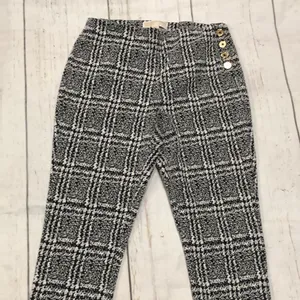 Michael Michael Kors black and white checkered pants thumbnail 1