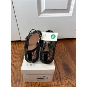 a new day Black Issa Flats Size 10 New with Tags thumbnail 5