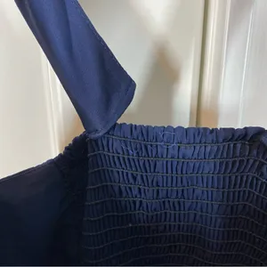 Show Me Your Mumu Claire Midi Dress in Rich‎ Navy Crisp Blue size xs thumbnail 3