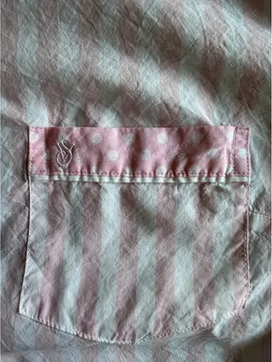Victoria's Secret Pink Striped Long Sleeve Sleep Shirt/Dress XS thumbnail 6