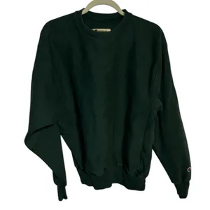 Vintage Champion Reverse Weave Hunter Green Sweatshirt Size‎ Medium thumbnail 4