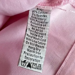Vintage Quacker Factory Floral Embroidered Zip Up Jacket Women’s Size Large Pink thumbnail 12