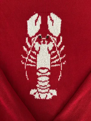 Red Lobster Sweater Size XS thumbnail 5