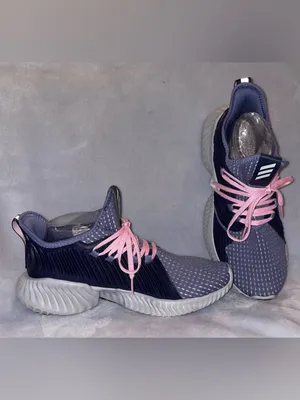 Adidas Women’s Size 8.5 Purple Pink Alphabounce Beyond Running Shoes D97288 thumbnail 7