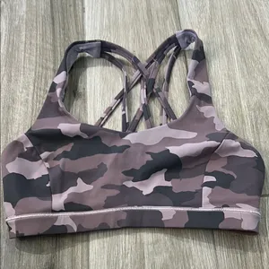 Lululemon Camo Sports Bra thumbnail 1