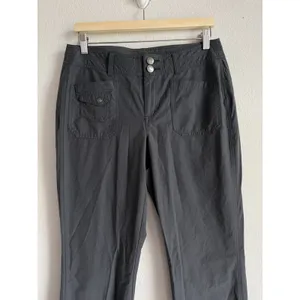 Marmot Delaney Women's Hiking‎ Pants Charcoal Gray Roll Up Convertible Size 6 thumbnail 6