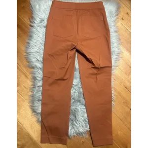 Spanx On The Go Ankle Slim Straight Pant Bronze Glow Size Medium thumbnail 5