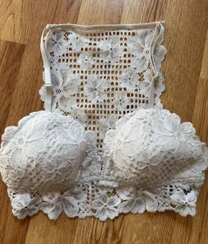 Aerie Soft Lace Longline Bralette thumbnail 1
