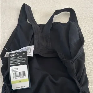 SPEEDO Girl's/Women ProLT Super Proback Solid One Piece Black, size 30, NWT thumbnail 7