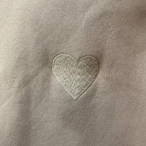 Comfrt Ways to Show Love Hoodie Sand Beige Overesized Size Small thumbnail 12