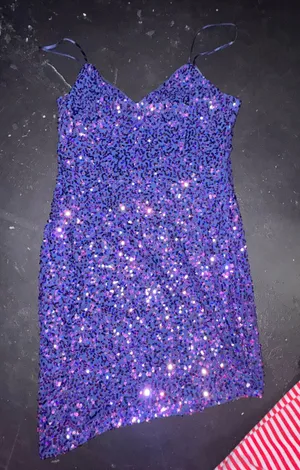 City Triangles Homecoming Sequin Dress thumbnail 1