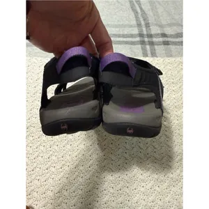 Teva Black and Purple Women's Outdoor Strappy Sandals 10 thumbnail 8