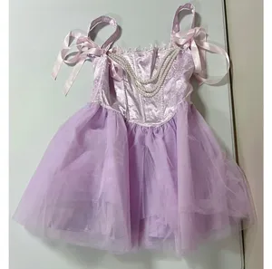 Dolls Kill x Sugar Thrillz Purple Lavender Victorian Floral Pearls Corset Mini Dress Size S 💜🤍✨ thumbnail 1