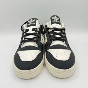 Women‎ Size 9 Adidas RIVALRY LOW Lifestyle Shoes Carbon/Talc/Cloud White/Black thumbnail 3