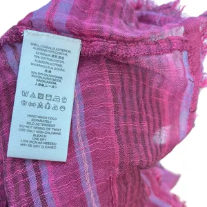 Free People Gianna Striped Tunic Dress Tasseled Pink‎ Size Small thumbnail 12