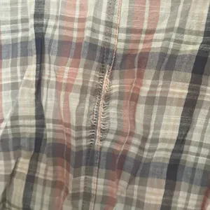 BDG Urban Outfitters‎ Pink Blue Button up Plaid Shirt Top Small Preppy Outdoors thumbnail 4