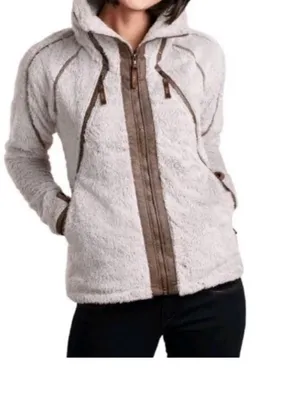 Kuhl Brown Women’s Flight Fleece Size XL EUC thumbnail 2