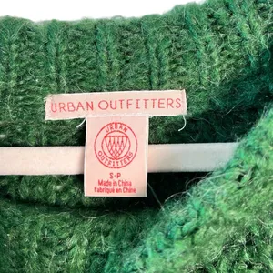 Urban Outfitters Green Martha Slouchy Knit‎ Pullover Crew Neck Sweater Small thumbnail 9
