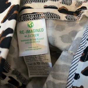 J Crew Remi Pant In Leopard Animal Print Size 6t Tall thumbnail 7