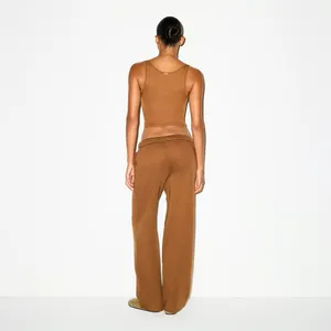 NWT Skims CLASSIC STRAIGHT LEG PANT Bison XXS thumbnail 6