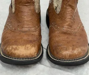 Justin Boots Gypsy leather Boots 7B cowboy cowgirl patchwork thumbnail 9
