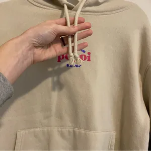 Poppi Tan Graphic Hoodie size Large thumbnail 5