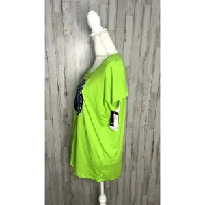 NWT Minnesota Timberwolves Women's Size Medium‎ Green Logo T-Shirt thumbnail 4