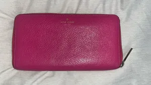 Pink Kate Spade New York Large Continental Zip-Around Wallet thumbnail 1