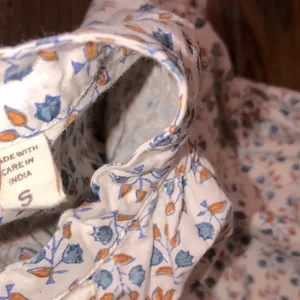 DOEN floral pullover dress size small thumbnail 9