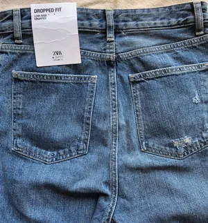 ZARA Dropped Fit Jeans thumbnail 4