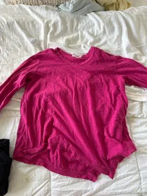 Wilt long sleeve pink and black shirt thumbnail 3