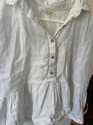 C&C California Linen Crop Top M thumbnail 3