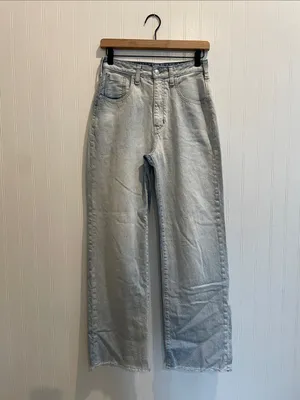ANTHROPOLOGIE | PILCRO The Joey High-Rise Relaxed Jeans Light Wash Denim Size 25 thumbnail 5