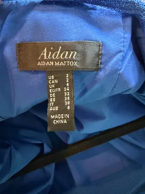 Aidan mattox dress thumbnail 3