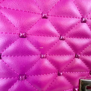 INC International Concepts Hot Pink Quilted Chain Shoulder Bag thumbnail 5