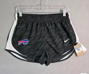 NWT Buffalo Bills Tempo Women's Nike Dri-FIT NFL Shorts Sz M thumbnail 2