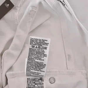 NWT!! J. CREW White Slim Jeans '03‎ 2003 Stretch Solid White High Rise Size 29 thumbnail 14