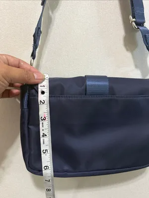 lululemon athletica 3L Navy Crossbody Bag with Silver Hardware thumbnail 9