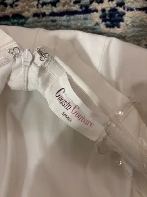 Cousin Couture White Mini Dress thumbnail 4