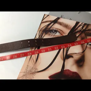 Nine & Co. ⬇️ BROWN LEATHER BELT💥 thumbnail 3