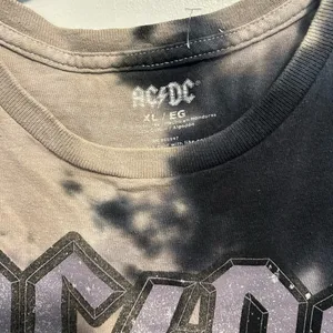 AC/DC 1979 Highway To Hell Tour Short Sleeve Tie Dye Tee XL thumbnail 3