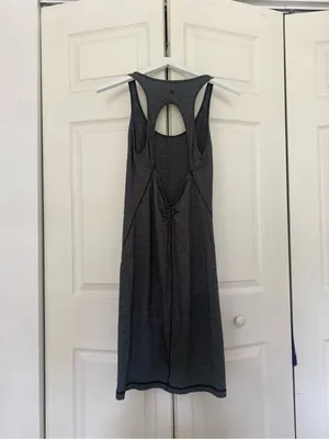 Lululemon Go For It Dress Gray Knee Length Active Dress Casual Tank Dress thumbnail 7