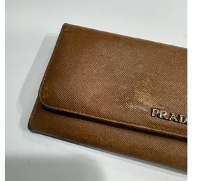 Prada Brown Leather wallet thumbnail 9